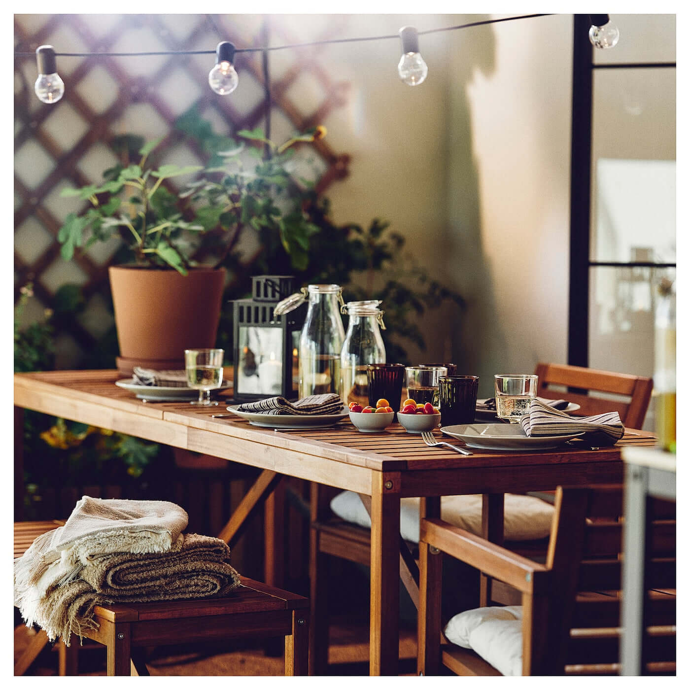 Reusable airtight glass bottle – KORKEN 1.4L for beverages or storage