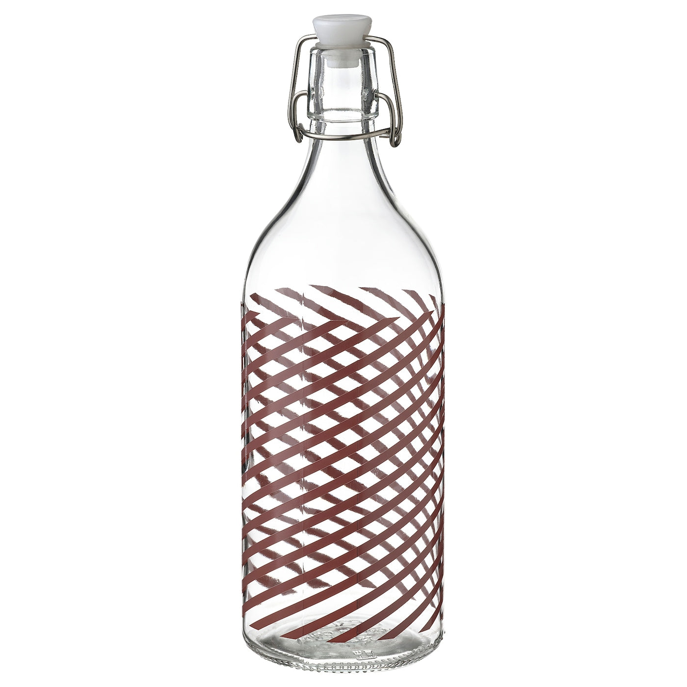 IKEA KORKEN Bottle with Stopper – Clear Glass, 1L