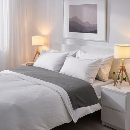 IKEA LAUTERS  Table Lamp – Ash/Wood, White, Recycled PET Shade