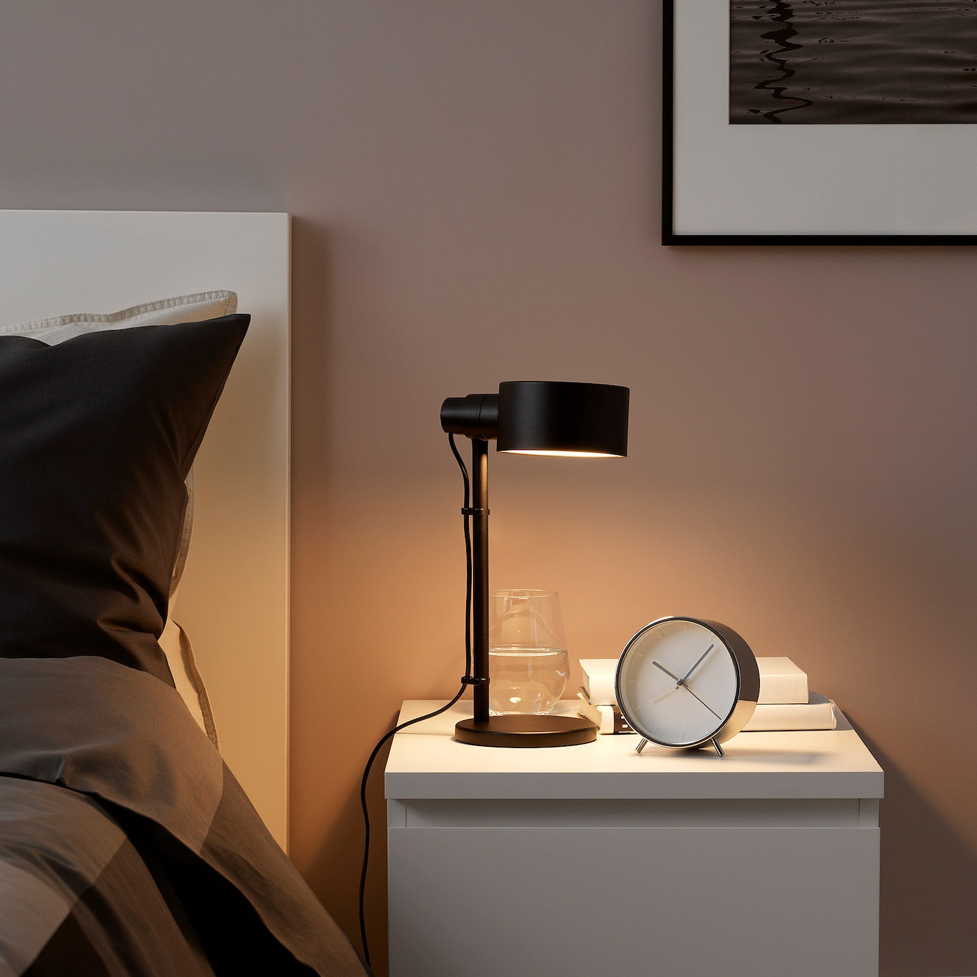 IKEA: LÖVMÅNAD Work lamp, black