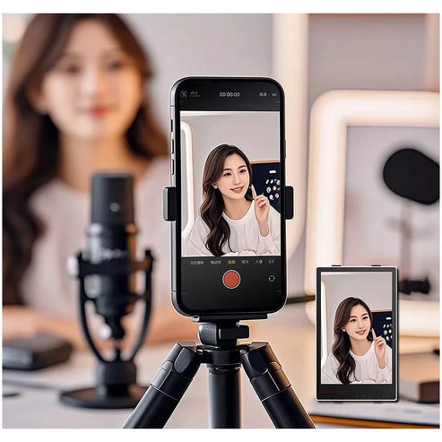 Live streaming setup with wireless monitor