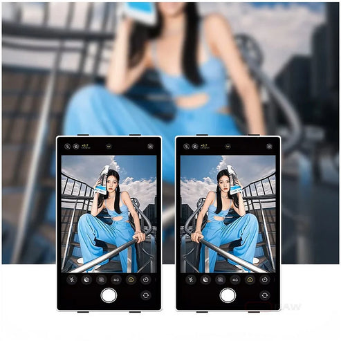 Screen rotation and mirror mode side by side