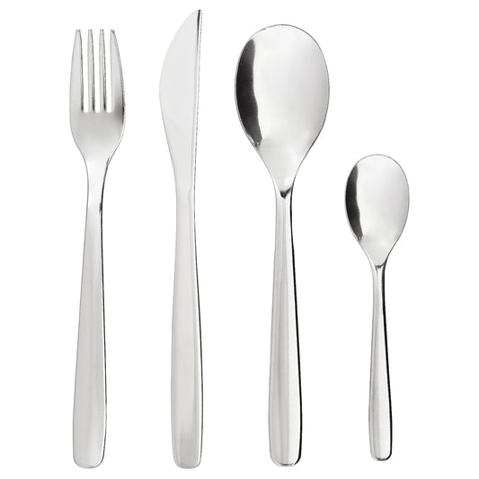 IKEA MOPSIG 16-Piece Cutlery Set – Stainless Steel