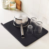 IKEA: NYSKÖLJD Dish Drying Mat – Dark Grey, 44x36 cm