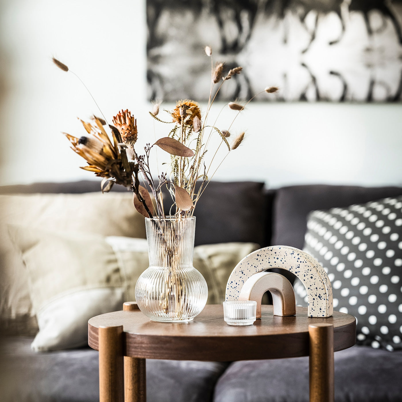 IKEA PÅDRAG Vase – Clear Glass, 17 cm