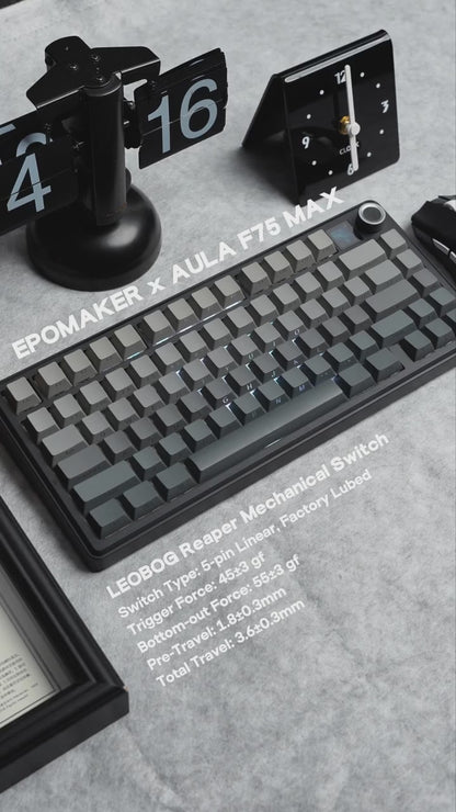 EPOMAKER Aula F75 Max Wireless Mechanical Keyboard RGB