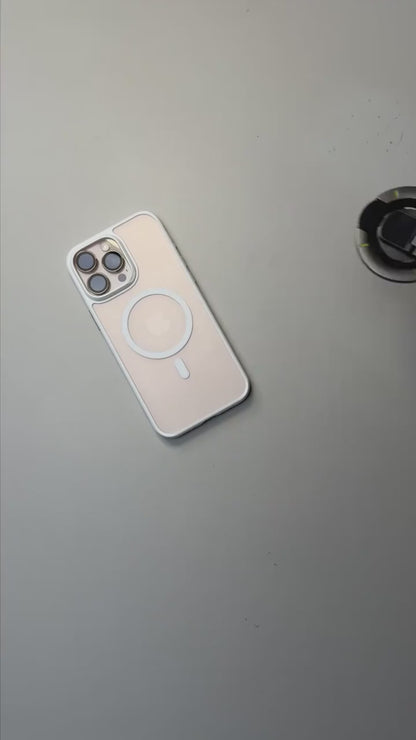 360° Rotating Magnetic Phone Holder – Double-Sided MagSafe Stand