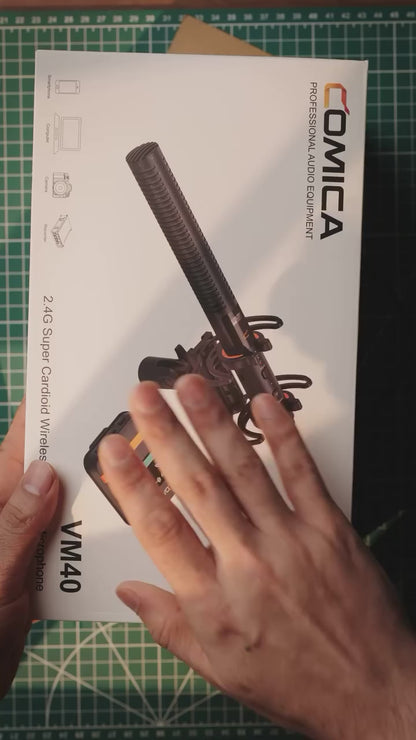 Comica VM40 32-Bit Wireless Shotgun Mic