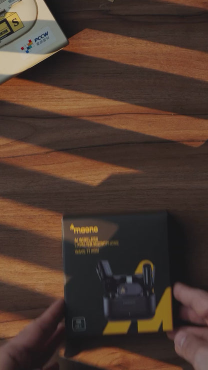 MAONO Wave T1 Mini Wireless Lavalier Microphone (WM622 PC2)