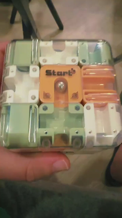 3D Maze Cube Ball Puzzle – Brain Teaser Educational Toy for Kids & Adults | Durable Labyrinth Game Gift