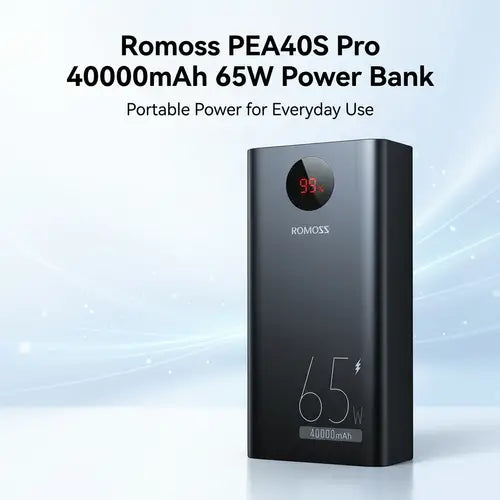Romoss PEA40S Pro 40000mAh 65W Power Bank