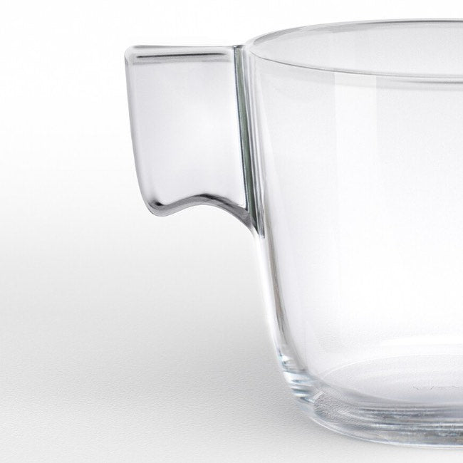 IKEA STELNA Mug, clear glass, 23 cl
