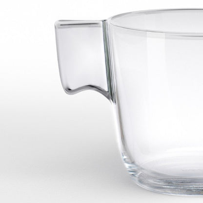 IKEA STELNA Mug, clear glass, 23 cl