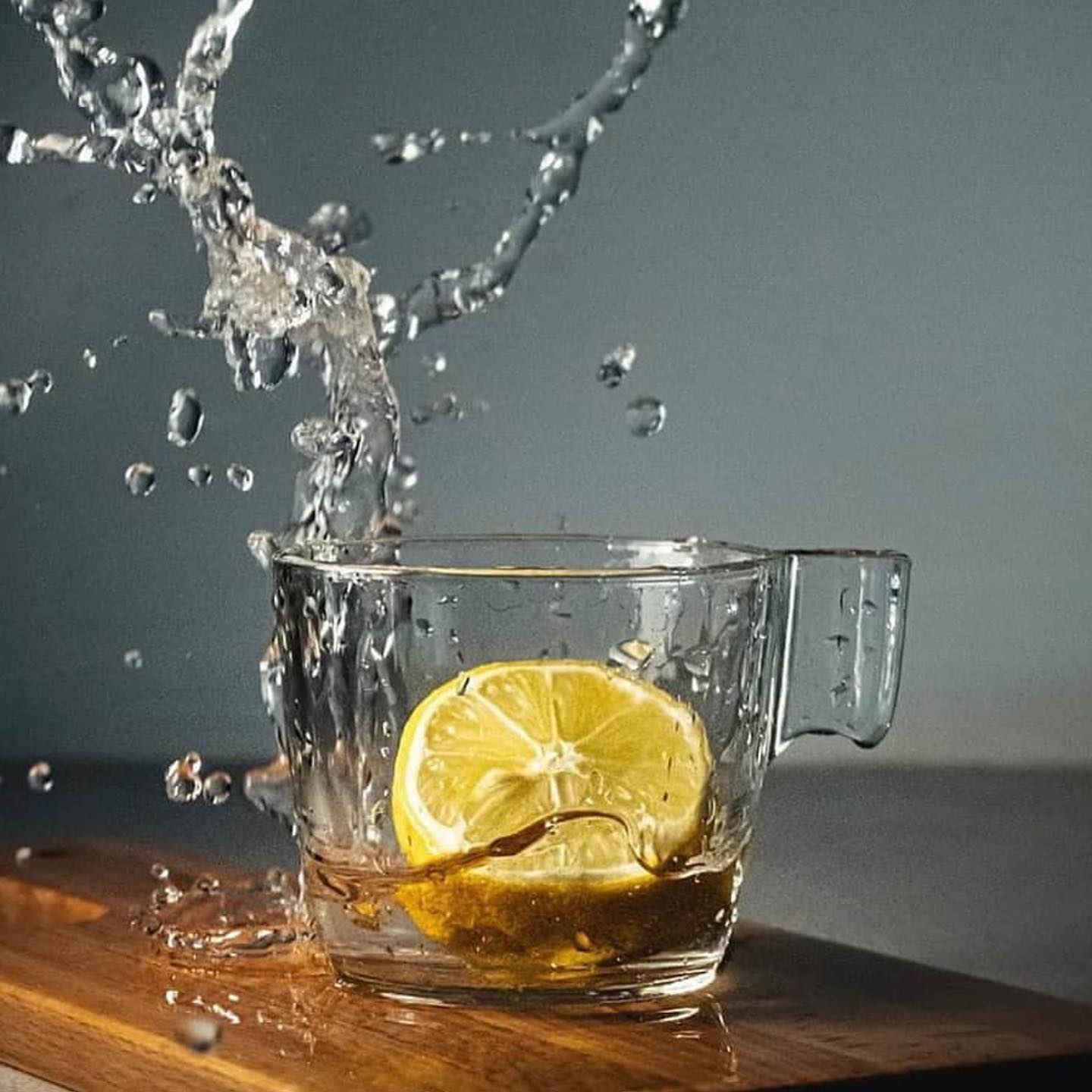 IKEA STELNA Mug, clear glass, 23 cl