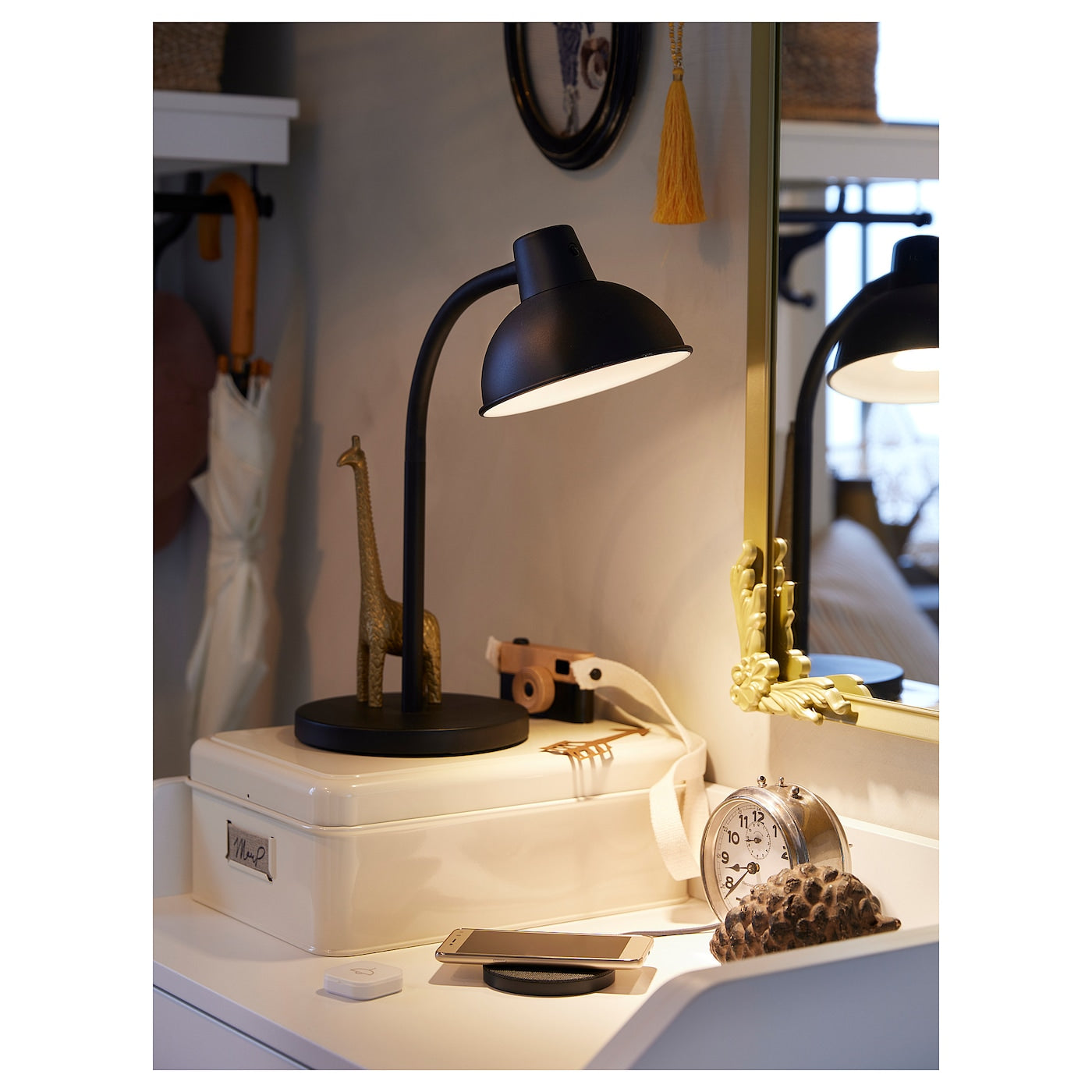 IKEA SKURUP Work Lamp – Black