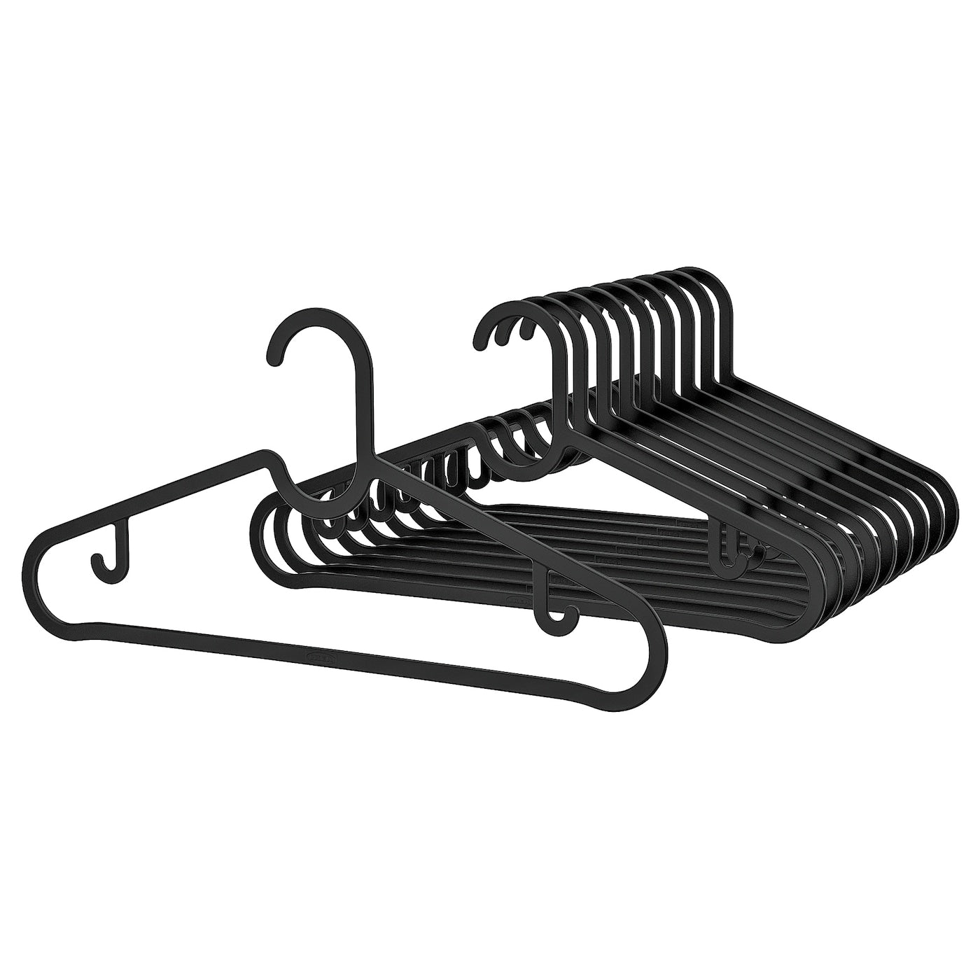 IKEA SPRUTTIG Hanger – Black (10 Pack)