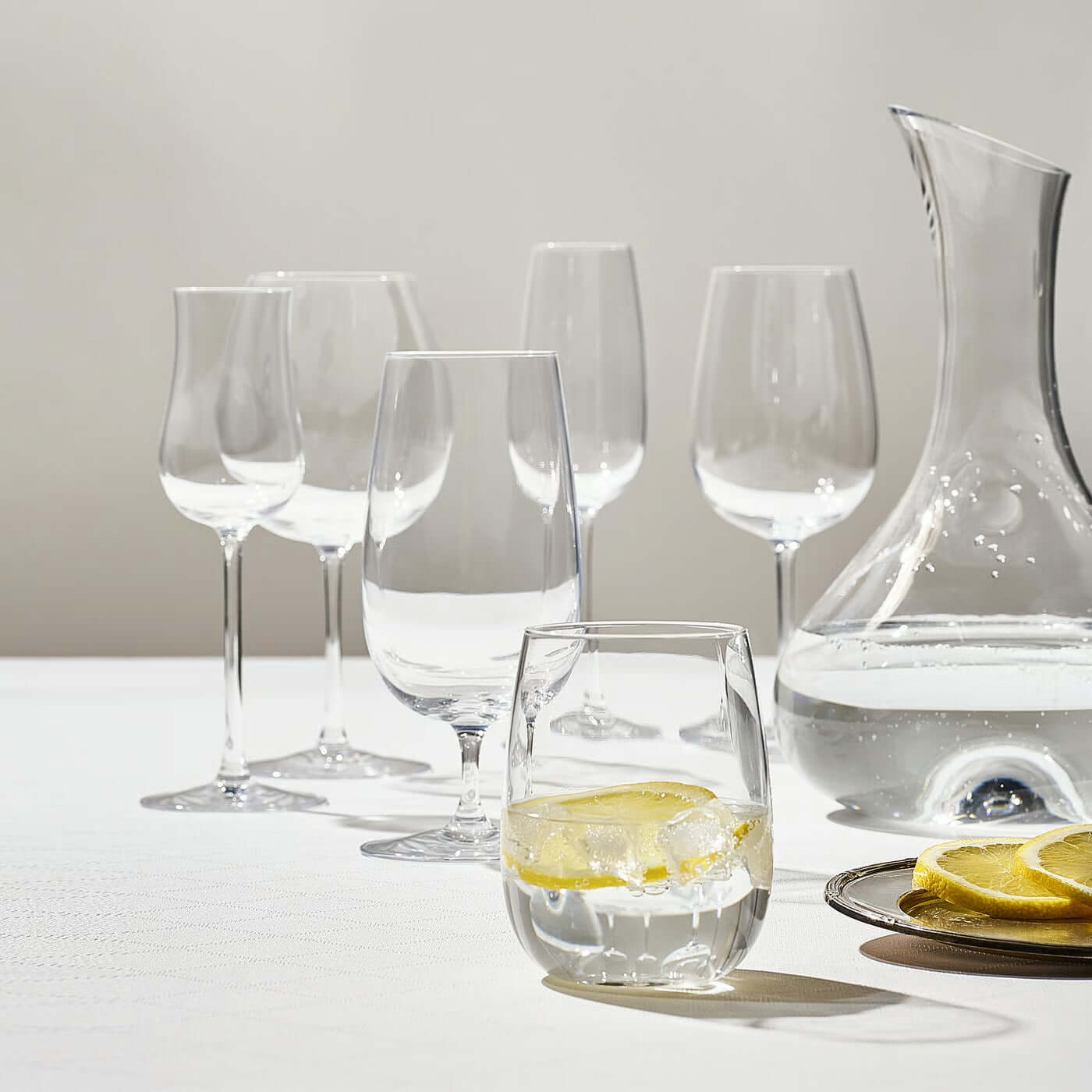 Clear crystalline glass for wine or water – STORSINT 37 cl