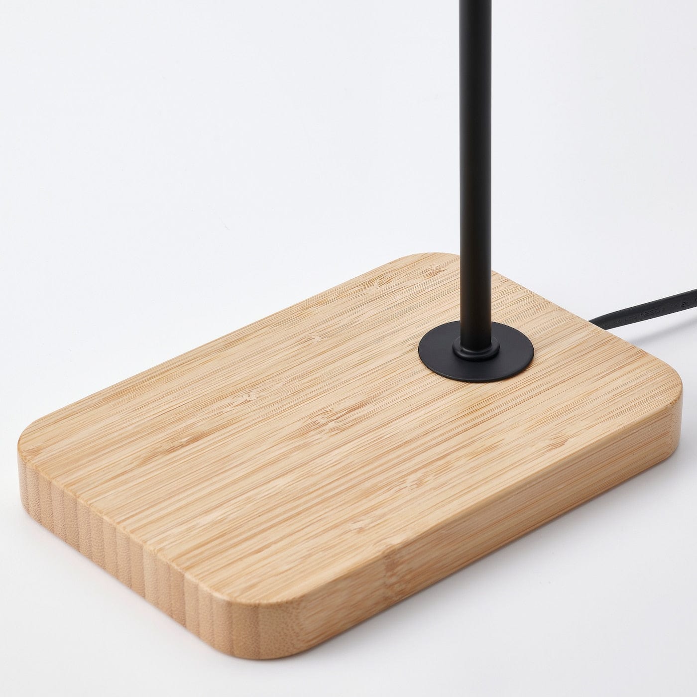 IKEA: TVÄRHAND Table Lamp – Black/Bamboo