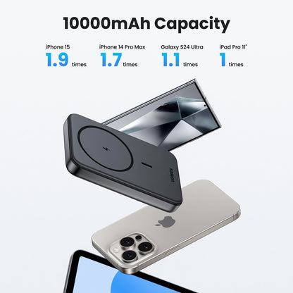 UGREEN 10000mAh Magnetic Wireless Power Bank – 20W Fast Charging