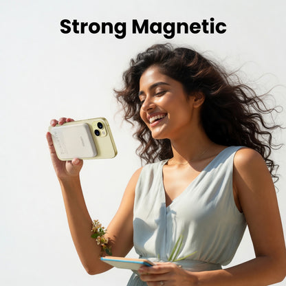 UGREEN 5000mAh Magnetic Wireless Power Bank – 15W Fast Charging