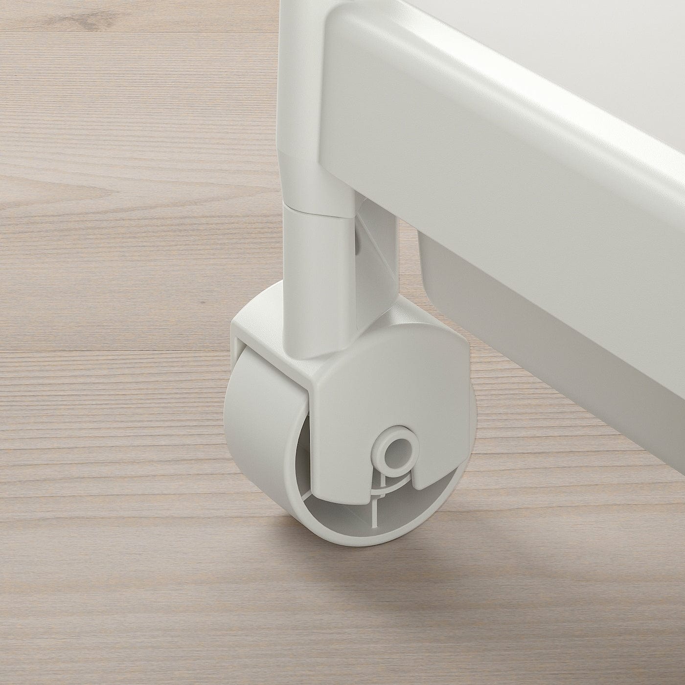 IKEA: VESKEN Trolley – White (54x18x71 cm)