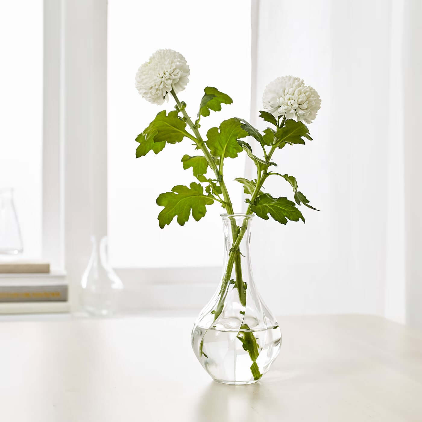 legant VILJESTARK glass vase used as tabletop accent piece
