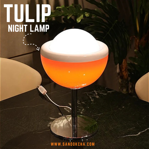 Tulip Night Lamp – Soft Glow Decorative Light